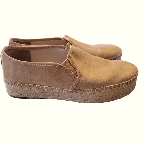 Circus by Sam Edelman, Carrin Platform Espadrille Shoe, Tan, Women's size 8.5 - Picture 2 of 4